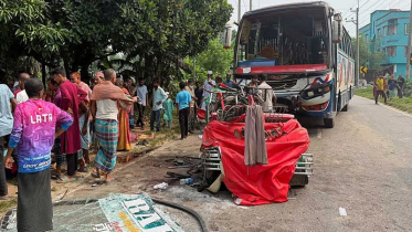 ময়মনসিংহে বাসচাপায় অটোরিকশার ৭ যাত্রী নিহত